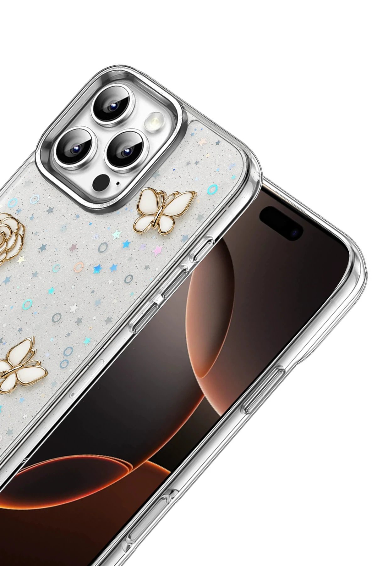 Samsung Galaxy S24 FE Fiyonk Desenli Kapak - Desen 8-(5796) - Görsel 2