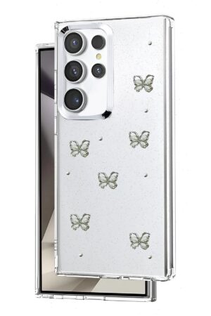 Samsung Galaxy S23 Ultra Fiyonk Desenli Kapak - Desen 1-(5796)