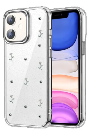 Apple iPhone 12 Fiyonk Desenli Kapak - Desen 7-(5796)