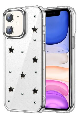 Apple iPhone 12 Fiyonk Desenli Kapak - Desen 8-(5796)