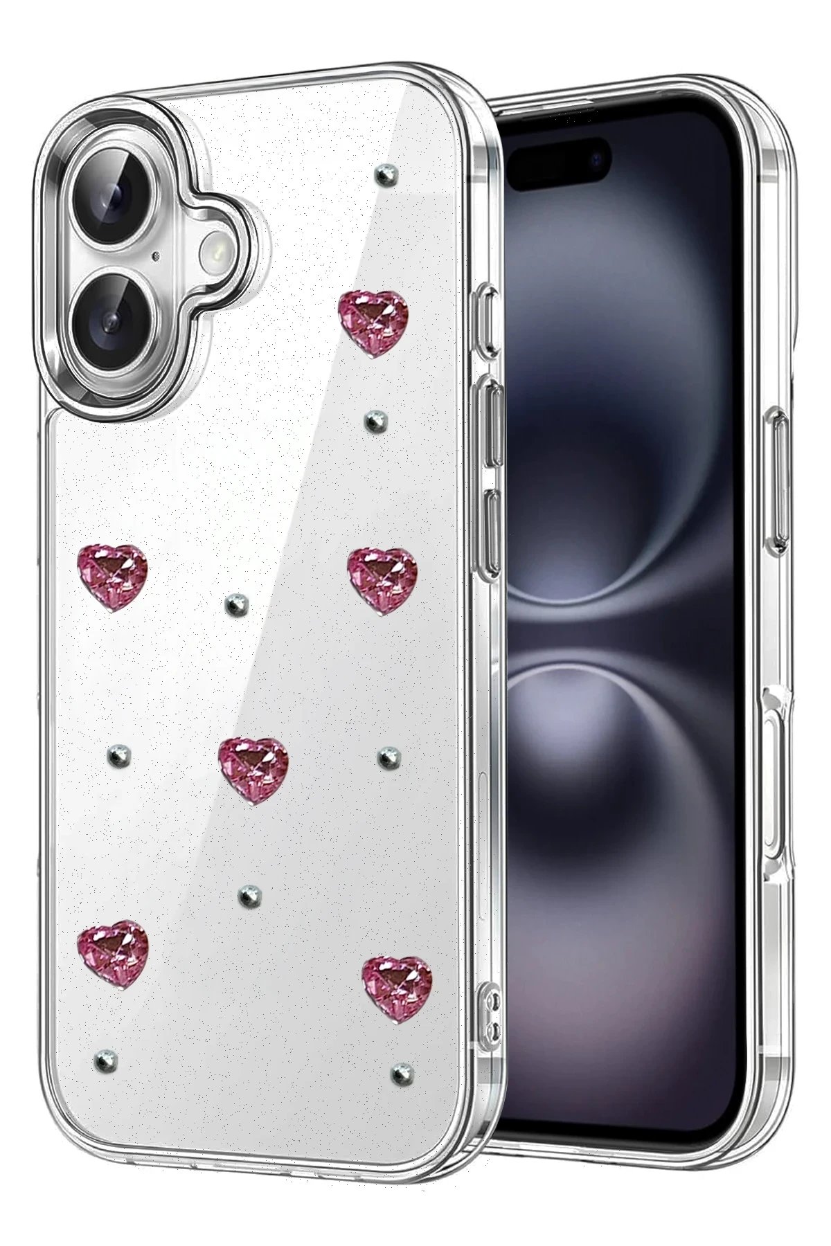 Apple iPhone 16 Fiyonk Desenli Kapak - Desen 4-(5796)