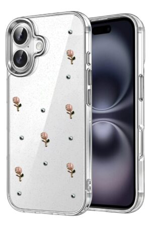 Apple iPhone 16 Fiyonk Desenli Kapak - Desen 5-(5796)