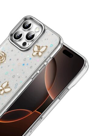 Apple iPhone 16 Pro Max Fiyonk Desenli Kapak - Desen 8-(5796)