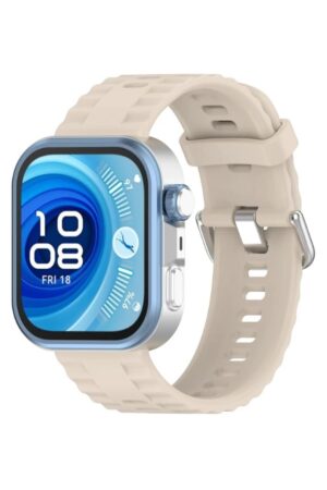 Huawei Watch Fit 3 Klasik Kordon - Krem-(5796)