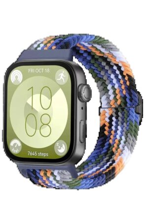 Huawei Fit 4 Star Kordon - Gökkuşağı 3-(5796)