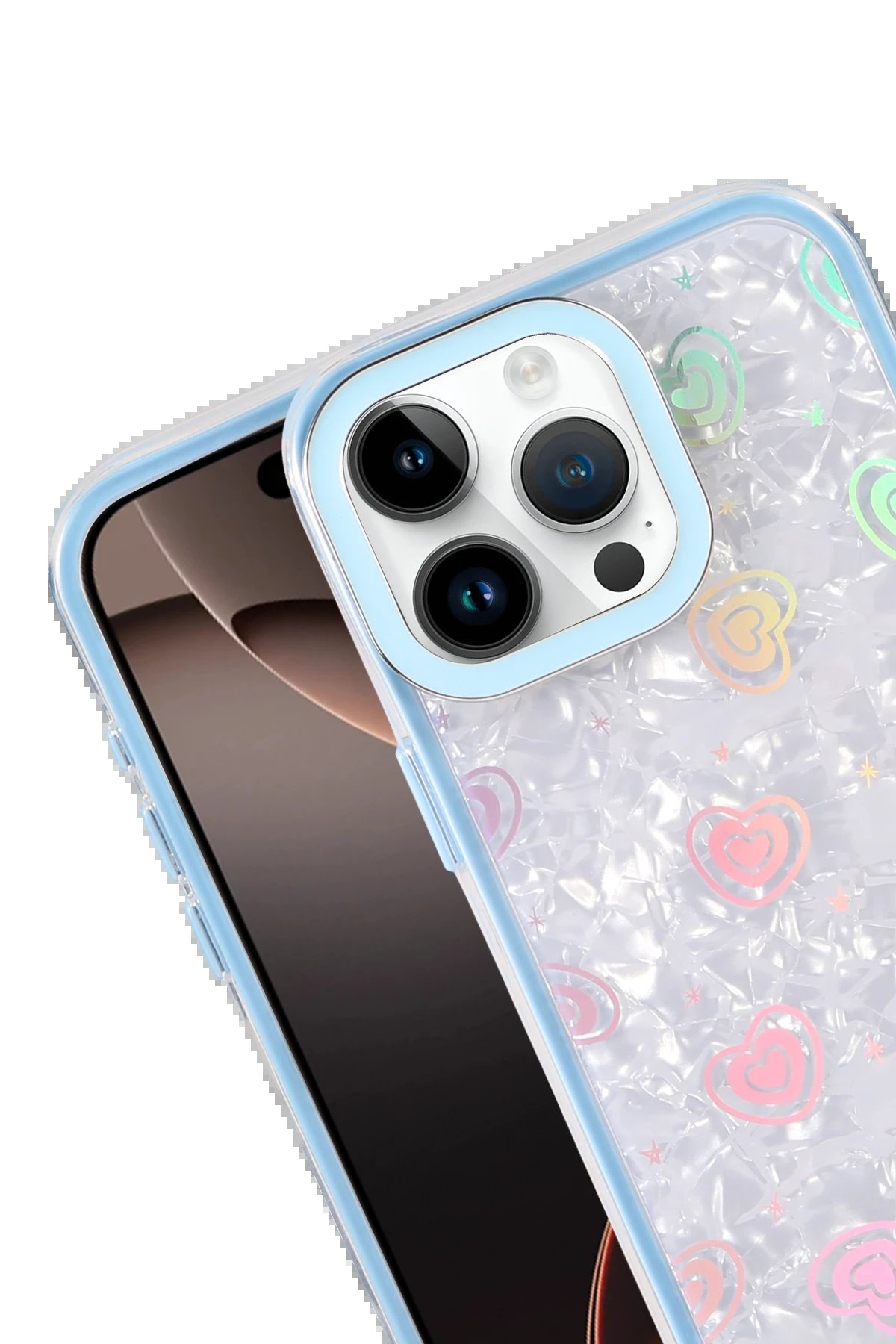 Apple iPhone 14 Lumi Desenli Kapak - Yeşil-(5796) - Görsel 2