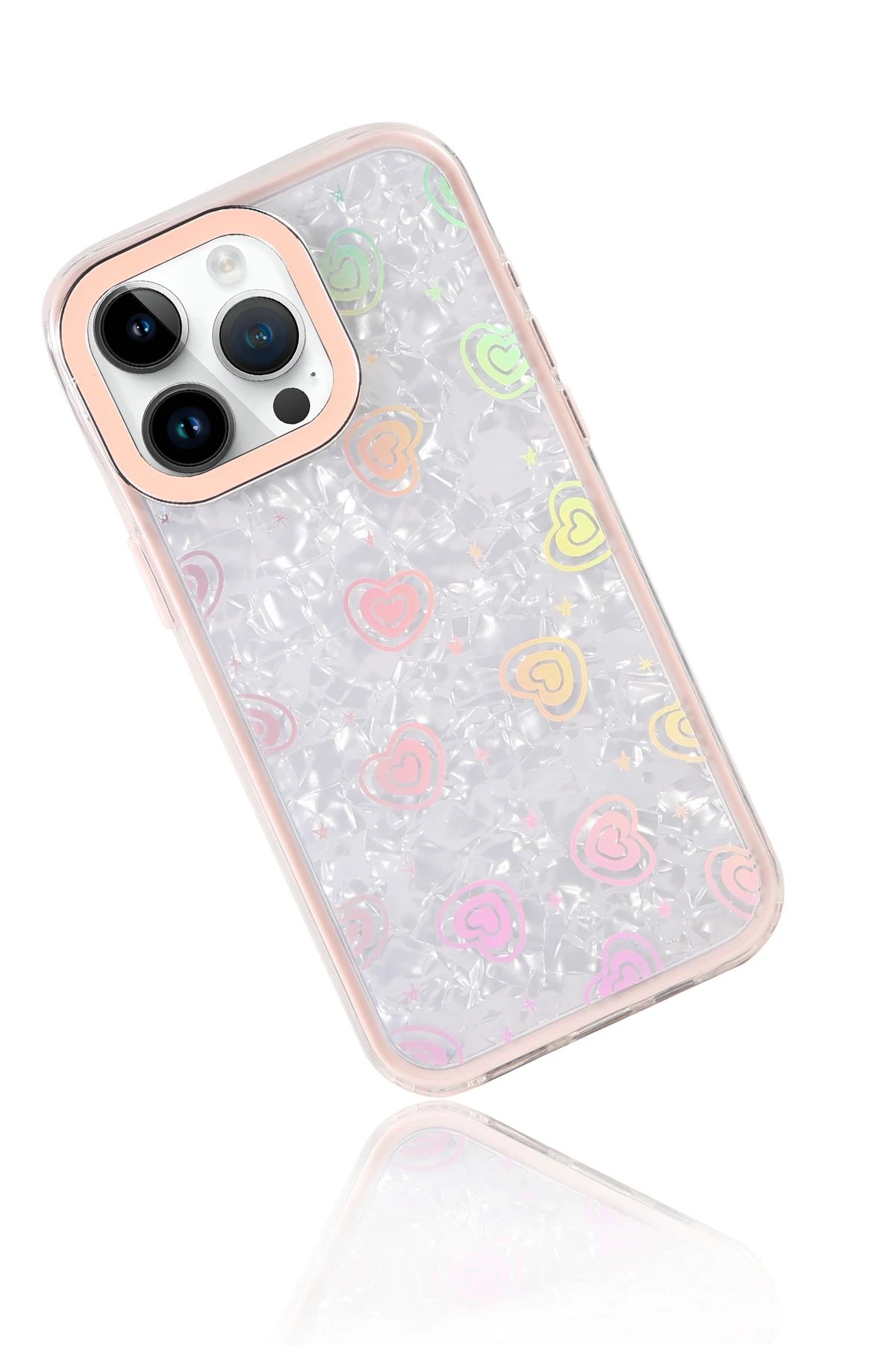 Apple iPhone 11 Lumi Desenli Kapak - Pembe-(5796) - Görsel 4