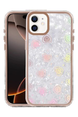 Apple iPhone 11 Lumi Desenli Kapak - Çöl Titanyum-(5796)