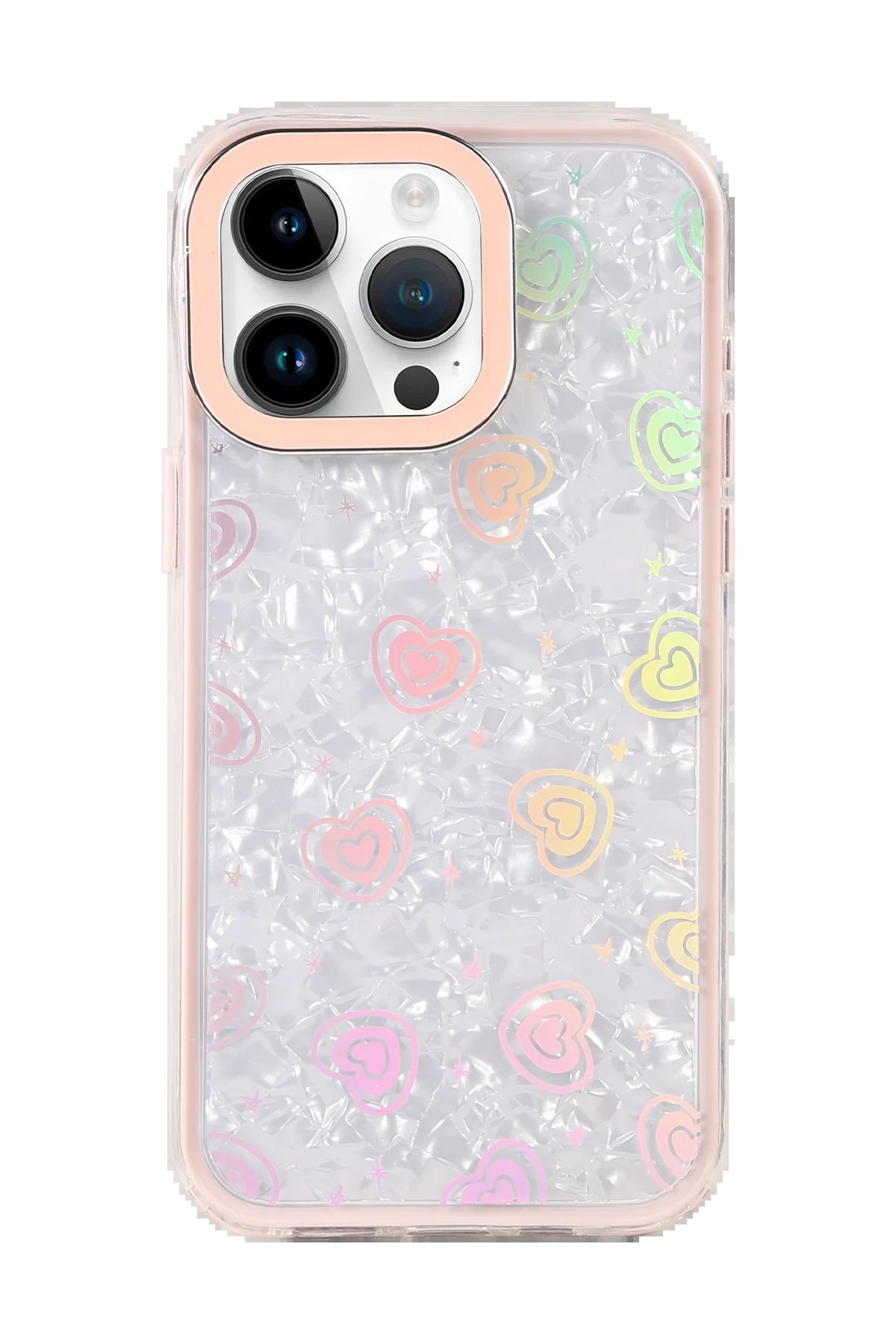 Apple iPhone 16 Lumi Desenli Kapak - Pembe-(5796) - Görsel 2