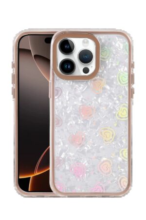 Apple iPhone 16 Pro Lumi Desenli Kapak - Çöl Titanyum-(5796)