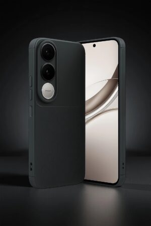 Vivo V50 Lite 4G Auto Focus Karbon Kapak - Lacivert-(5796)