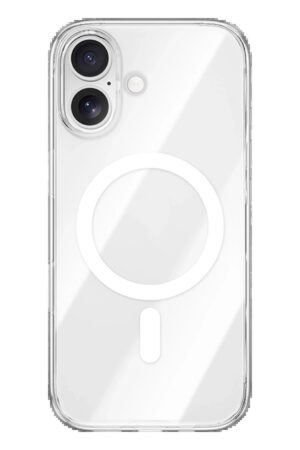 iPhone 17 Kılıf Pc Real Magsafe Kapak - Şeffaf-(5796)