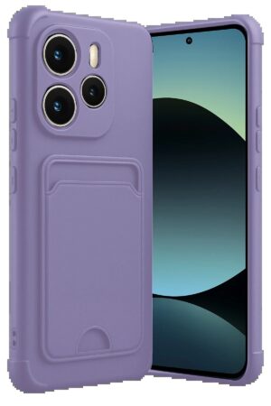 Xiaomi Redmi Note 14 4G Kelvin Kartvizitli Silikon - Lila-(5796)