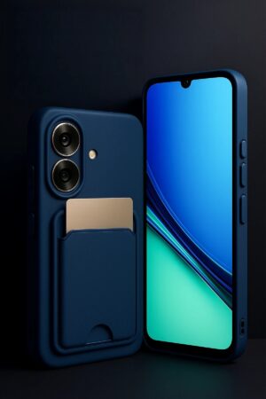 Realme Note 60 Kelvin Kartvizitli Silikon - Lila-(5796)