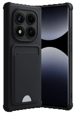 Xiaomi Redmi Note 14 Pro Plus Kelvin Kartvizitli Silikon - Siyah-(5796)