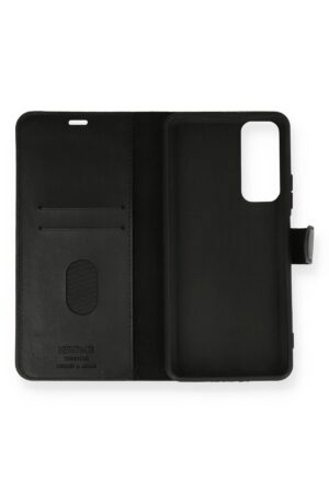 Huawei P Smart 2021 Kılıf Trend S Plus Kapaklı Kılıf - Siyah-(5796)