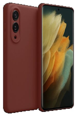 Samsung Galaxy S25 Edge First Silikon - Bordo-(5796)