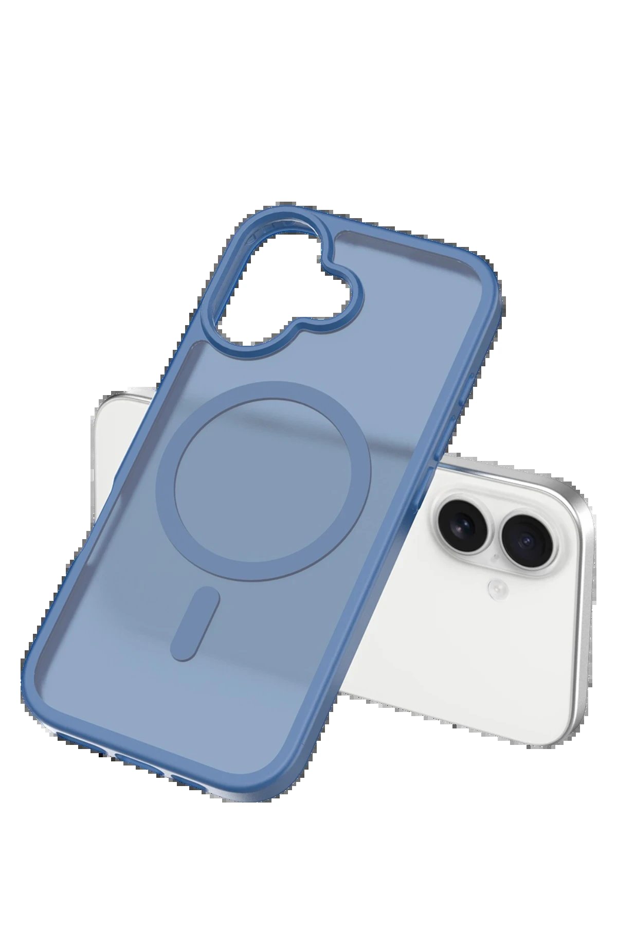 Apple iPhone 17 Jota Magsafe Kapak - Lacivert-(5796) - Görsel 2