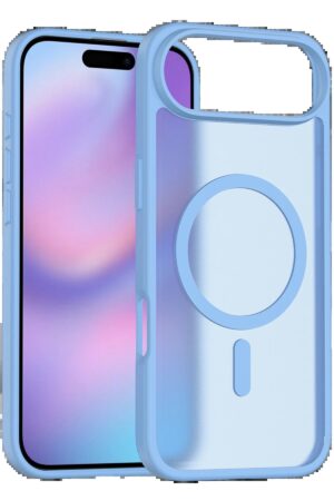 Apple iPhone 17 Air Jota Magsafe Kapak - Açık Mavi-(5796)