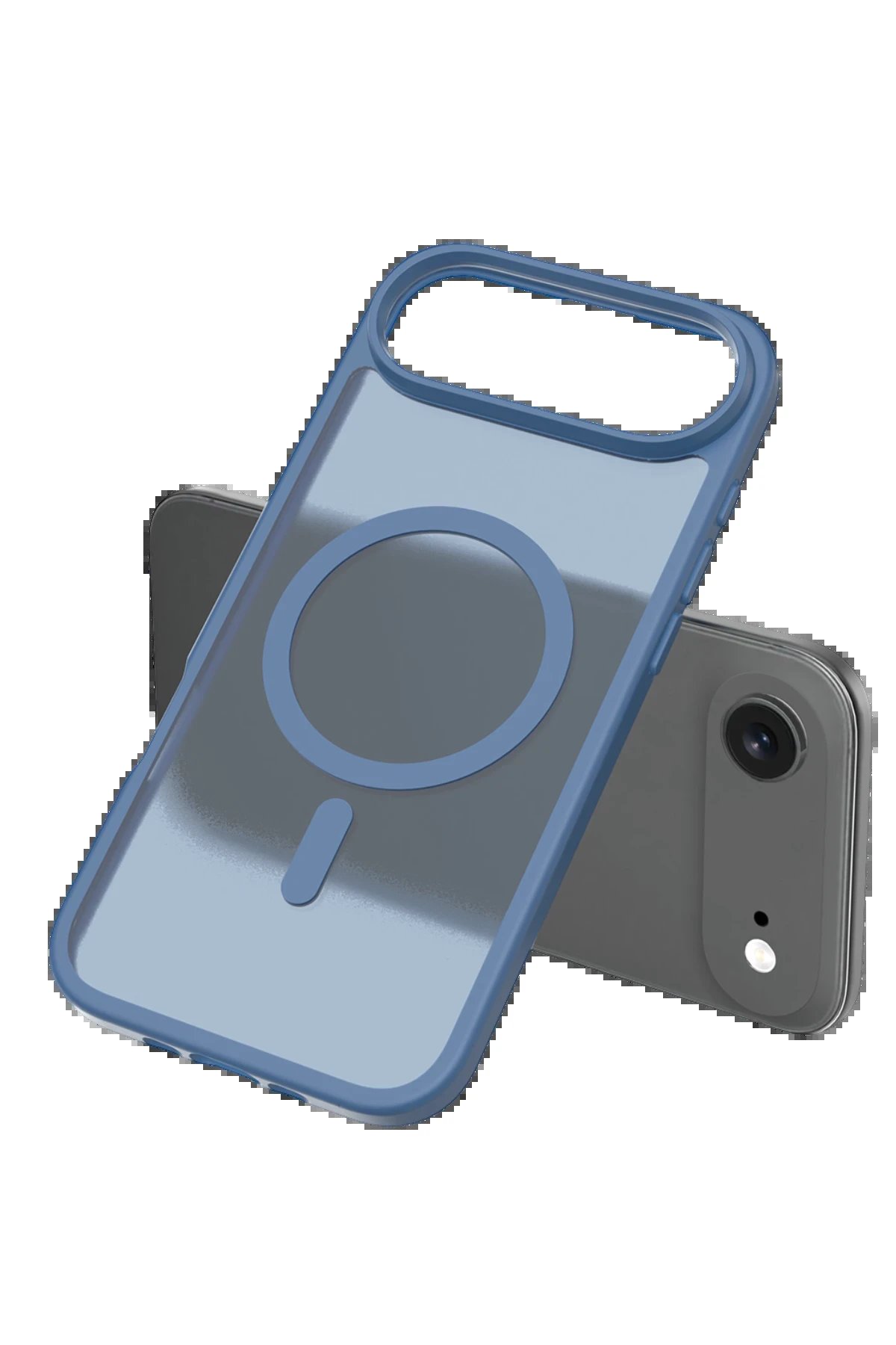 Apple iPhone 17 Air Jota Magsafe Kapak - Lacivert-(5796) - Görsel 2