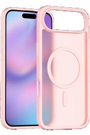 Apple iPhone 17 Air Jota Magsafe Kapak - Pudra-(5796)