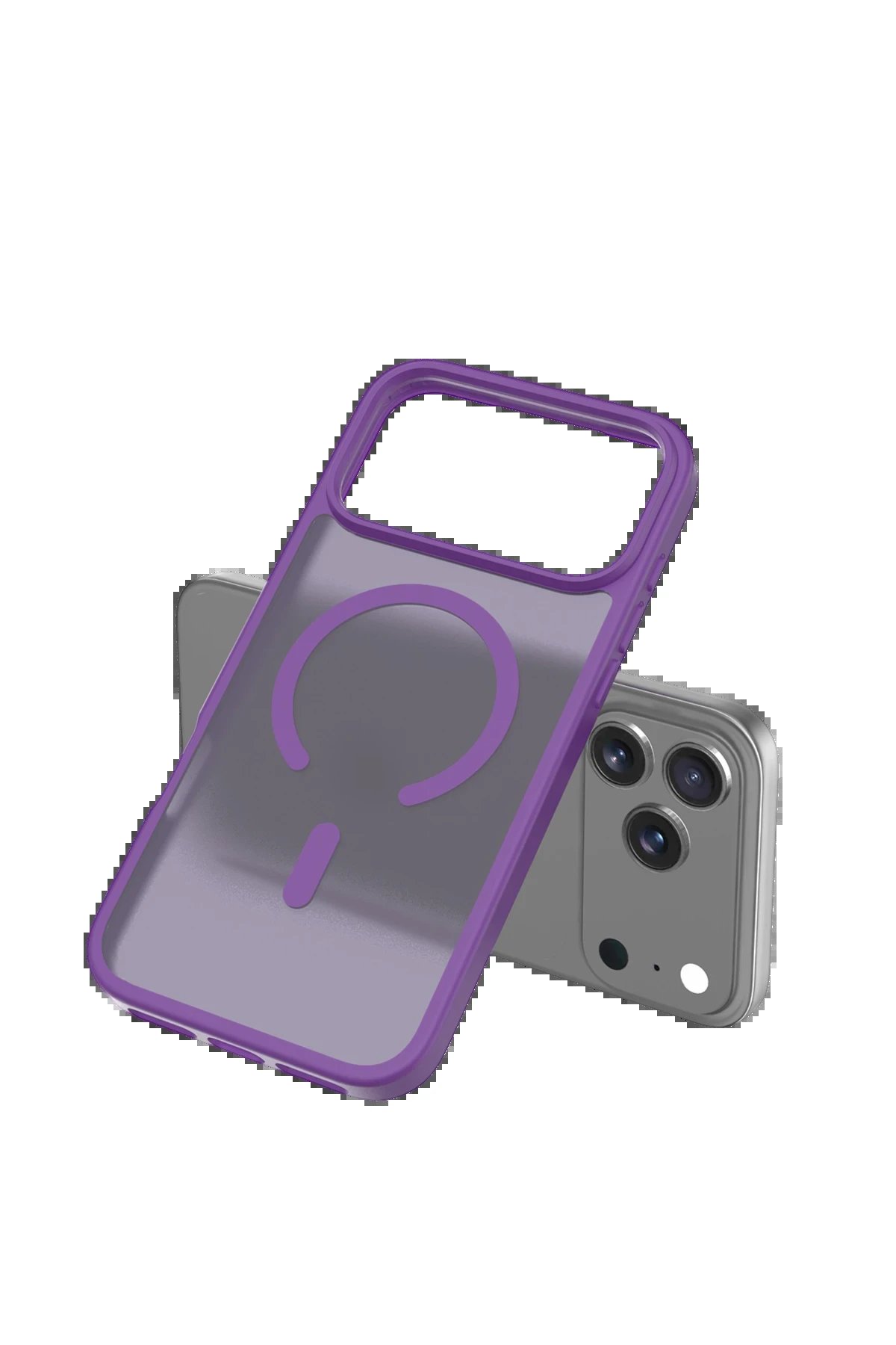 Apple iPhone 17 Pro Max Jota Magsafe Kapak - Derin Mor-(5796) - Görsel 2