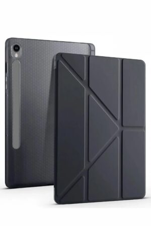 Samsung Galaxy Tab S10 FE Plus 13.1 Kalemlikli Mars Tablet Kılıfı - Siyah-(5796)