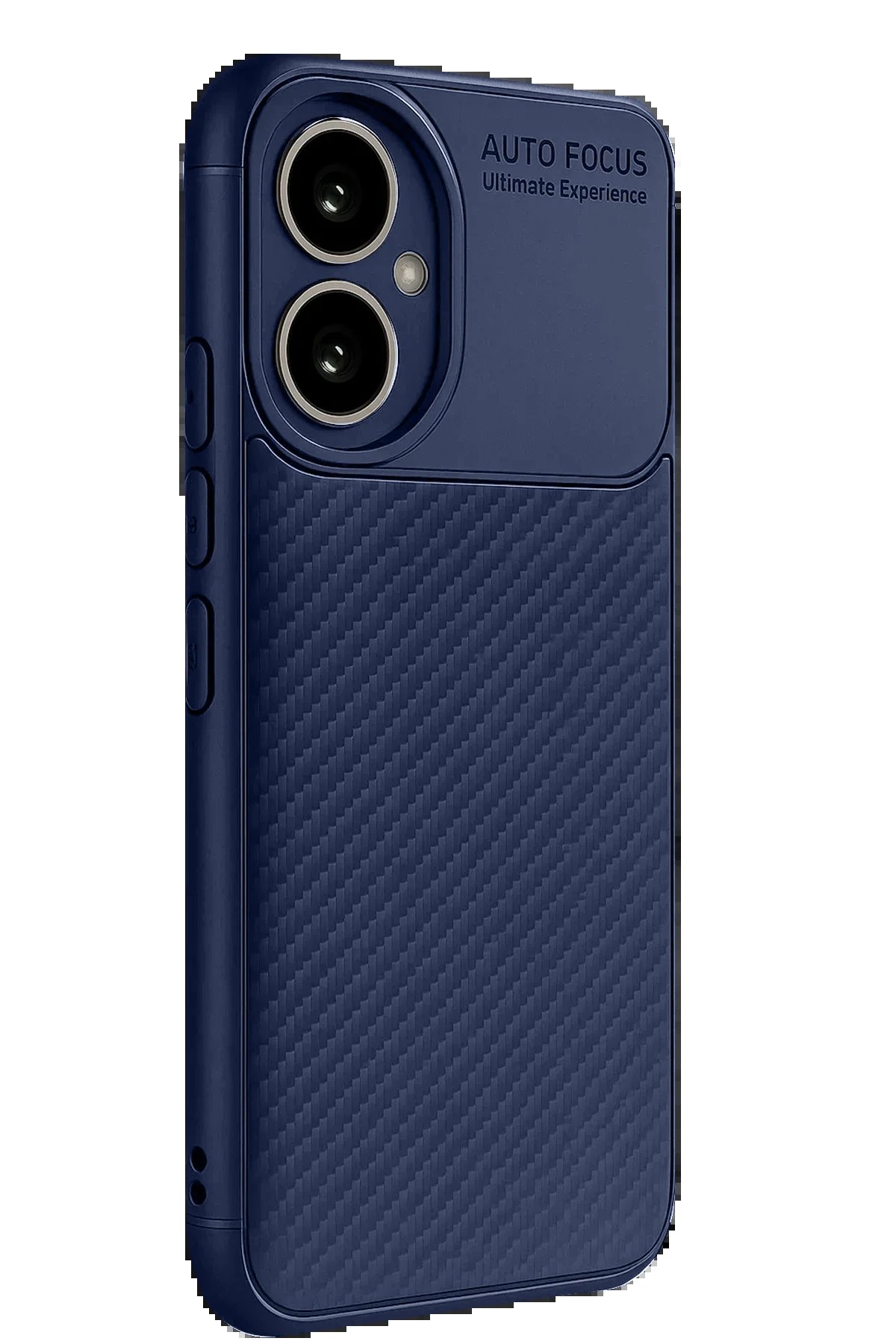 Honor 400 Kılıf Auto Focus Karbon Kapak - Lacivert-(5796) - Görsel 4