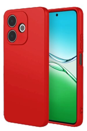 Oppo A5 Pro 4G First Silikon - Kırmızı-(5796)
