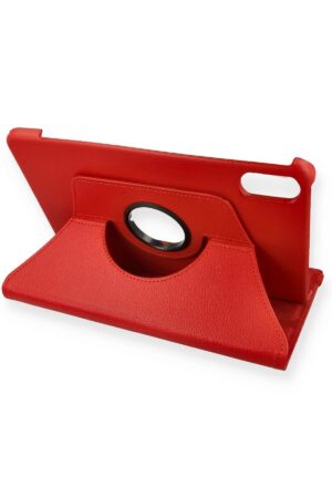 Xiaomi Redmi Pad 2 Kılıf 360 Tablet Deri Kılıf - Kırmızı-(5796)