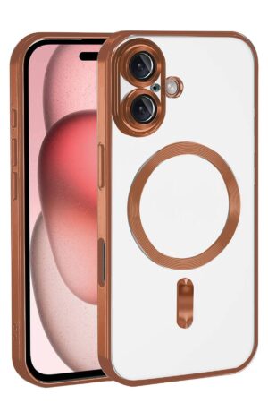 Apple iPhone 17 Kross Magneticsafe Kapak - Turuncu-(5796)