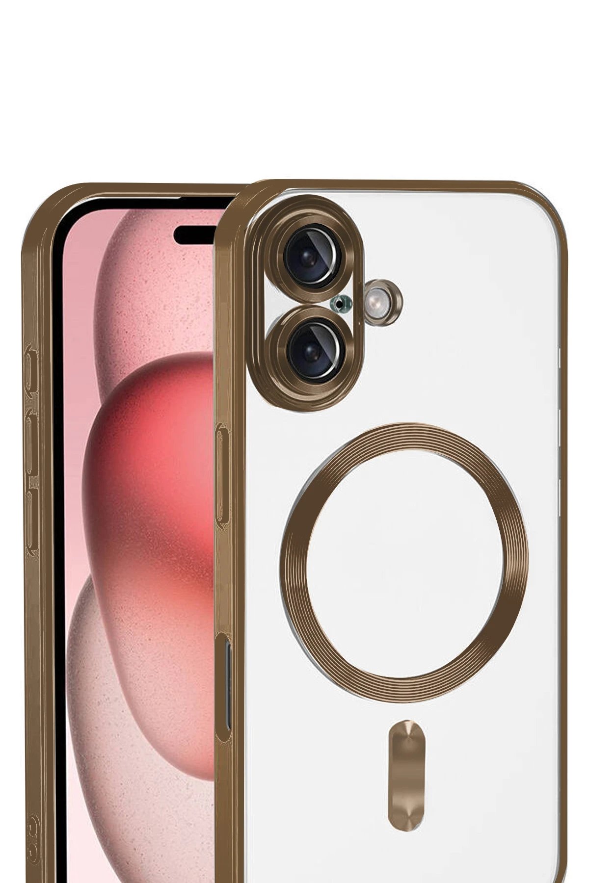 Apple iPhone 17 Kross Magneticsafe Kapak - Çöl Titanyum-(5796) - Görsel 2