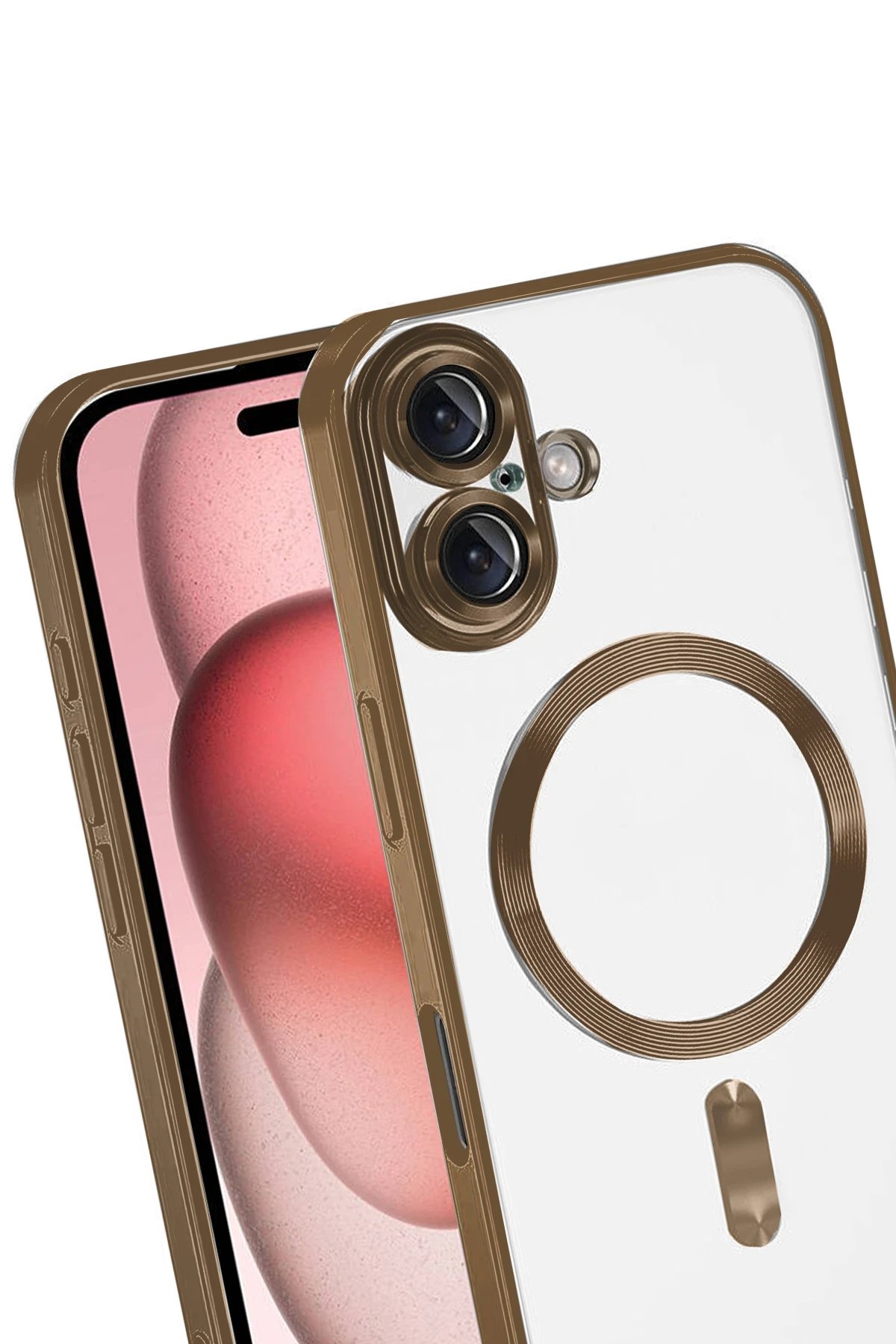 Apple iPhone 17 Kross Magneticsafe Kapak - Çöl Titanyum-(5796) - Görsel 3