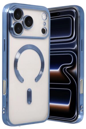 Apple iPhone 17 Pro Kross Magneticsafe Kapak - Sierra Blue-(5796)