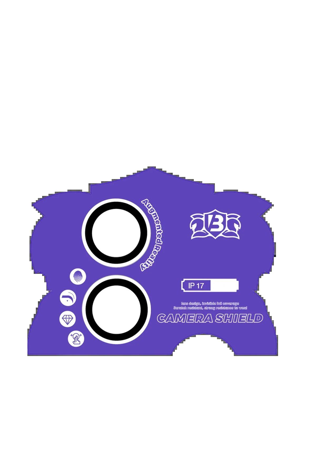 Apple iPhone 17 Bilvis Titan Kamera Lens - Gümüş-(5796) - Görsel 2