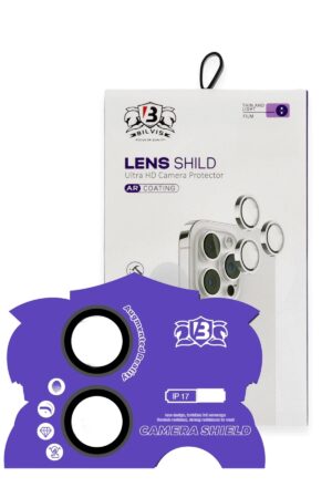 Apple iPhone 17 Bilvis Titan Kamera Lens - Siyah-(5796)