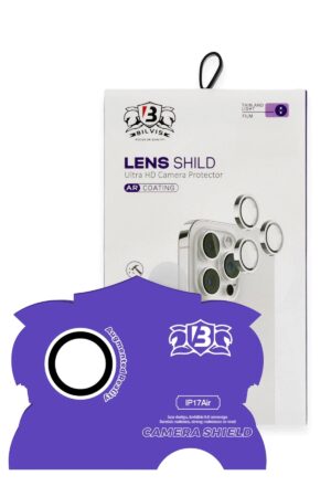 Apple iPhone 17 Air Bilvis Titan Kamera Lens - Gümüş-(5796)