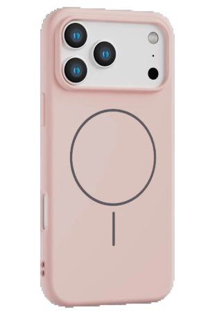 Apple iPhone 17 Pro Jully Magsafe Kapak - Pudra-(5796)