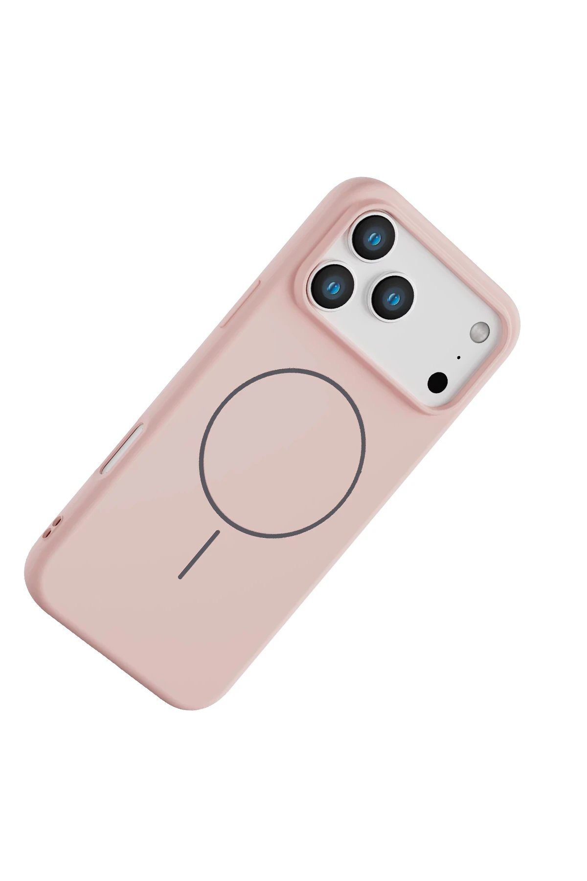 Apple iPhone 17 Pro Jully Magsafe Kapak - Pudra-(5796) - Görsel 3