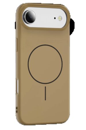 Apple iPhone 17 Air Jully Magsafe Kapak - Çöl Titanyum-(5796)