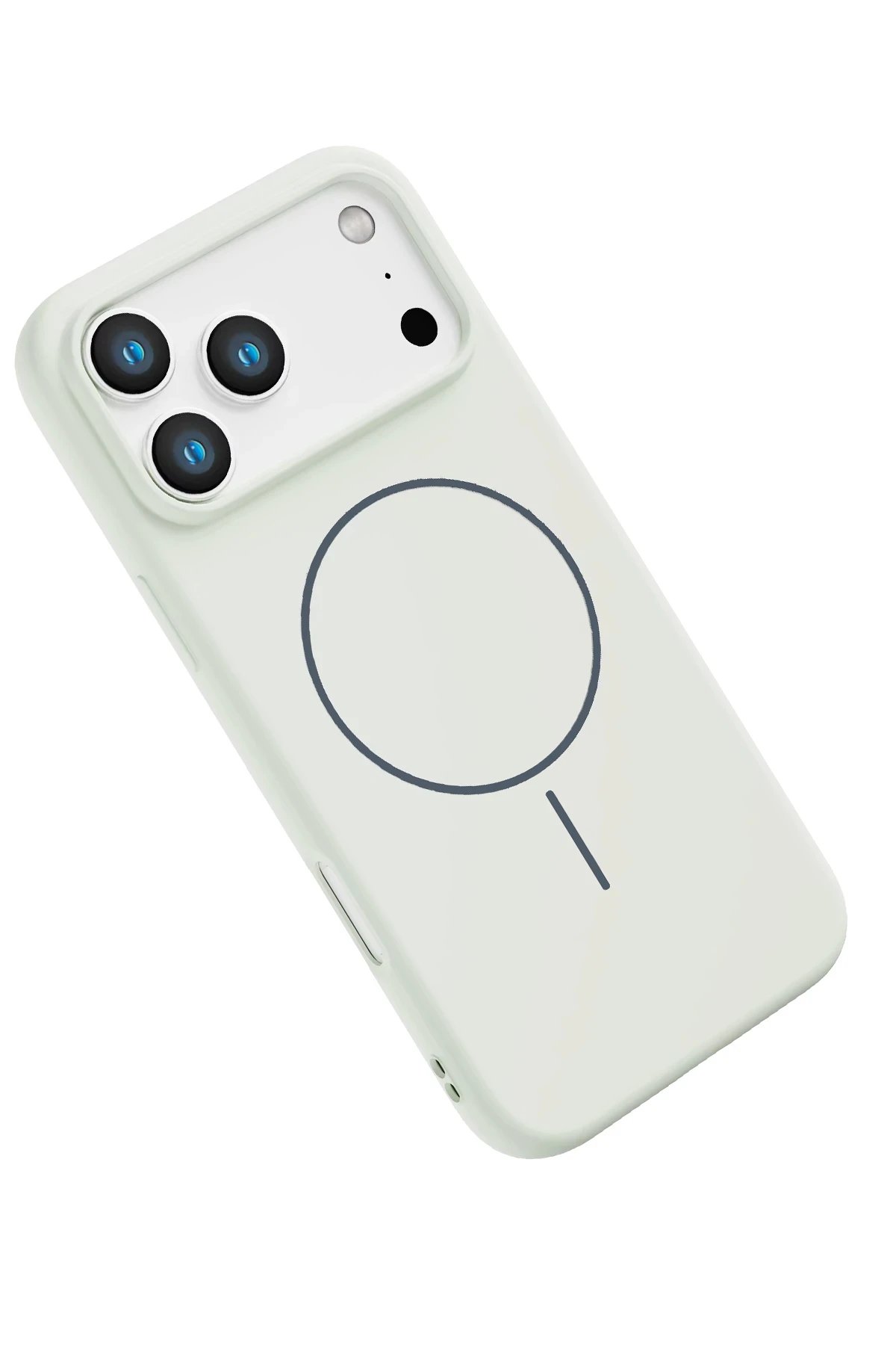 Apple iPhone 17 Pro Max Jully Magsafe Kapak - Beyaz-(5796) - Görsel 2