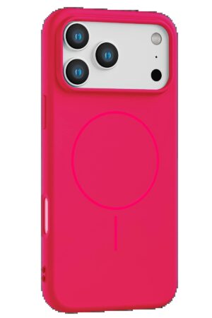 Apple iPhone 17 Pro Max Jully Magsafe Kapak - Pembe-(5796)