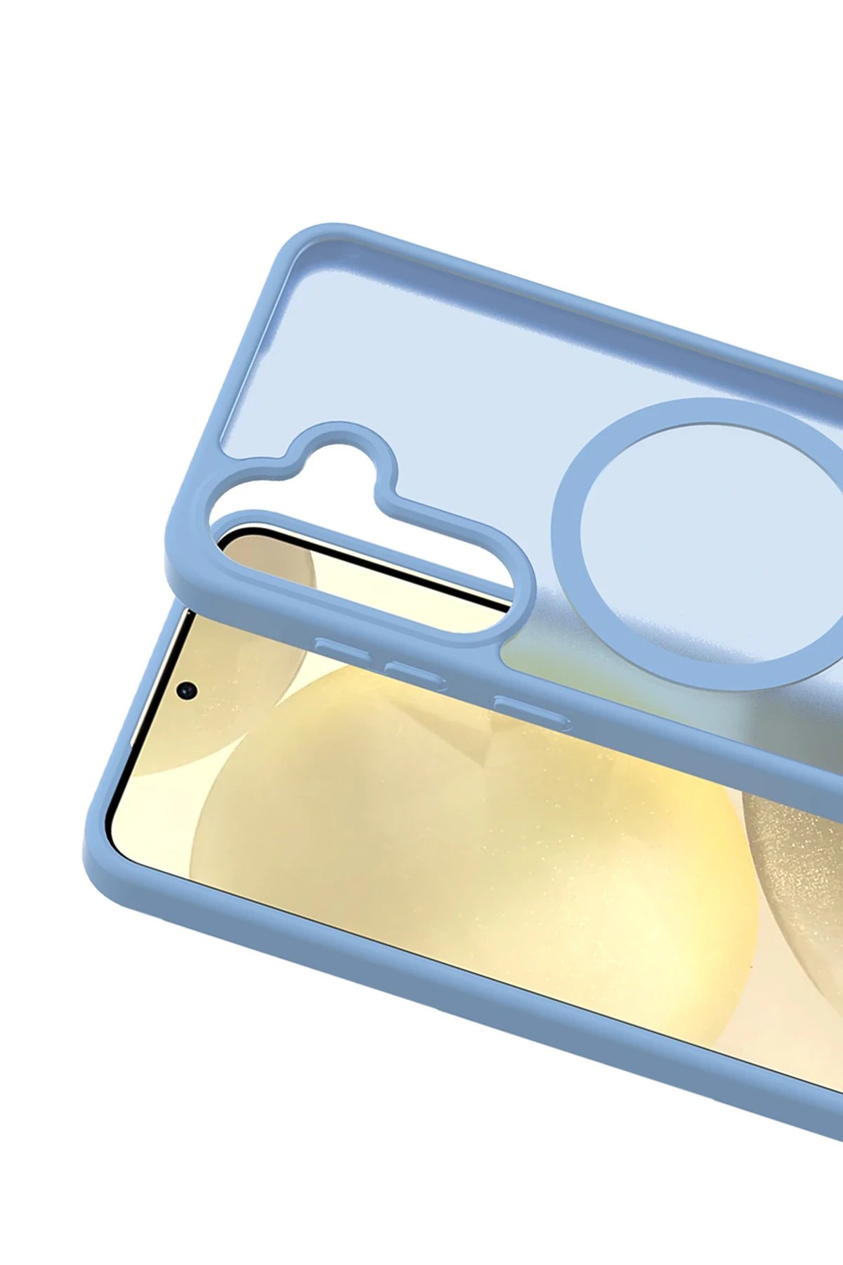 Samsung Galaxy A26 Jota Magsafe Kapak - Açık Mavi-(5796) - Görsel 2
