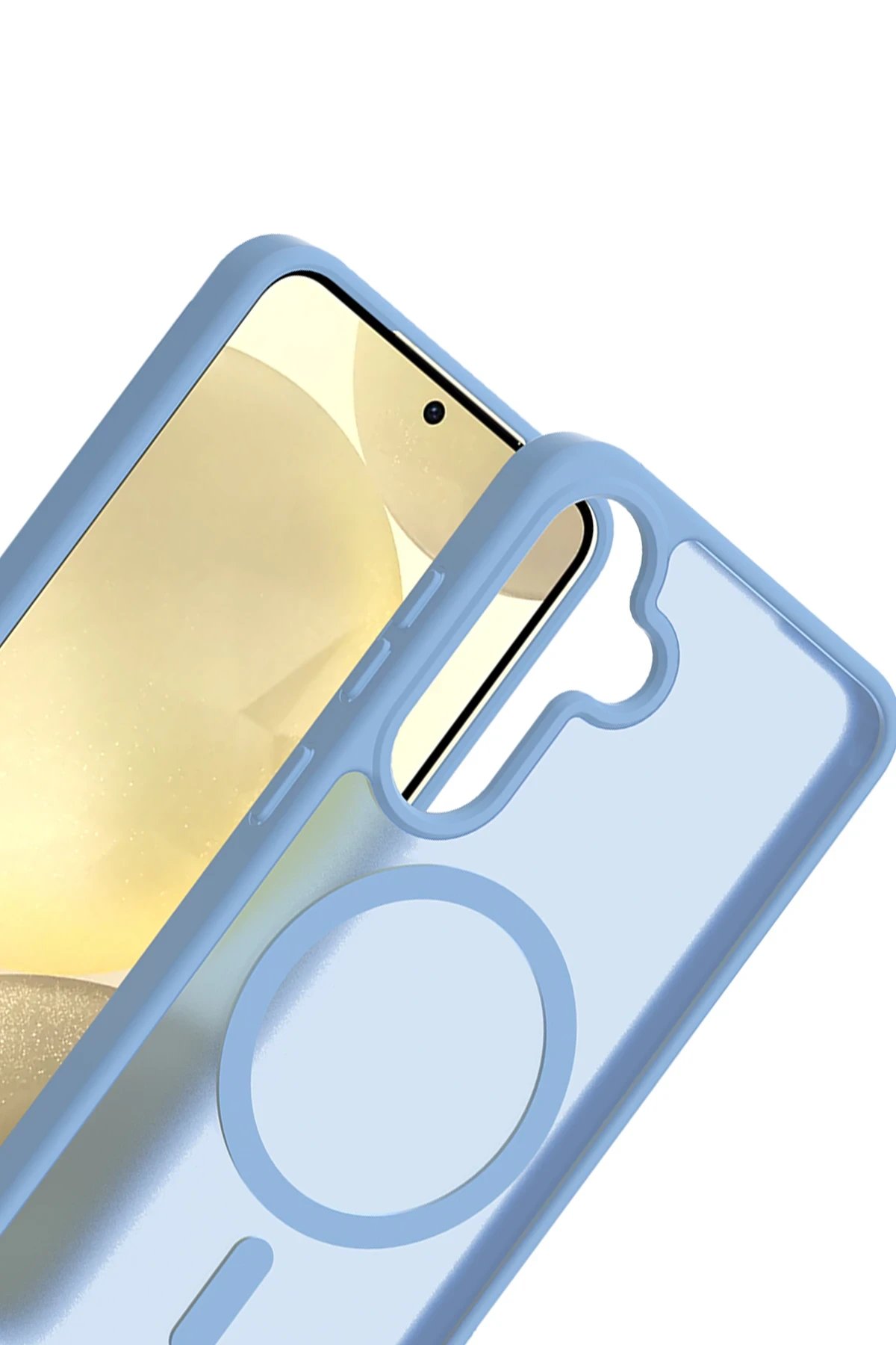 Samsung Galaxy A26 Jota Magsafe Kapak - Açık Mavi-(5796) - Görsel 3