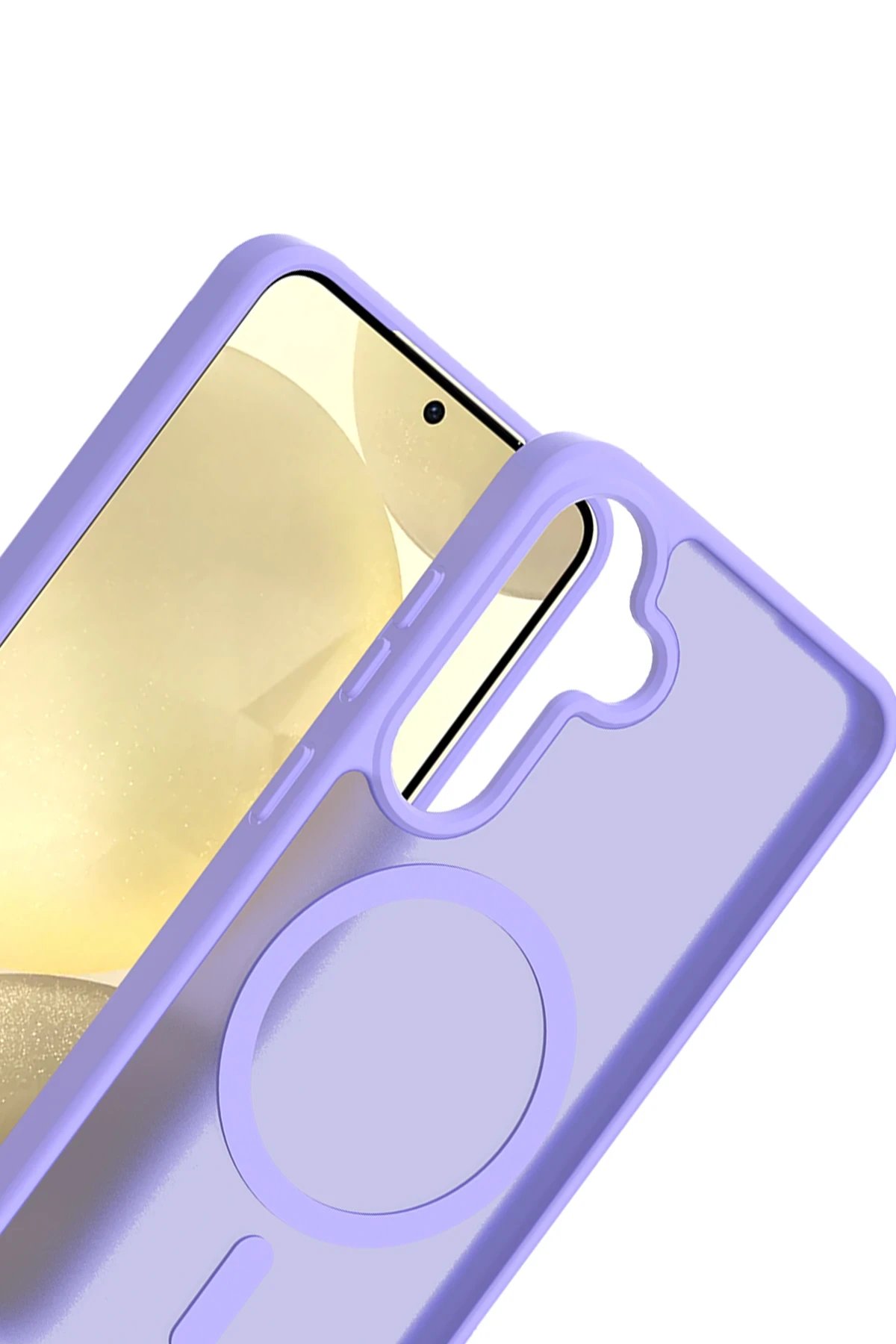 Samsung Galaxy A26 Jota Magsafe Kapak - Lila-(5796) - Görsel 3