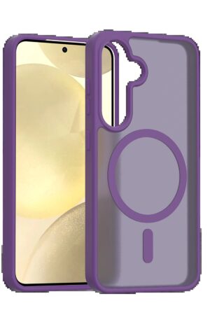 Samsung Galaxy A56 Jota Magsafe Kapak - Derin Mor-(5796)