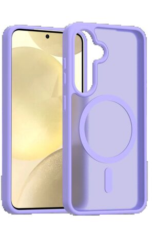 Samsung Galaxy A56 Jota Magsafe Kapak - Lila-(5796)