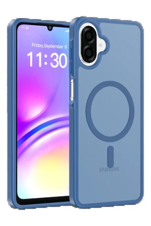 Samsung Galaxy A07 Jota Magsafe Kapak - Lacivert-(5796)