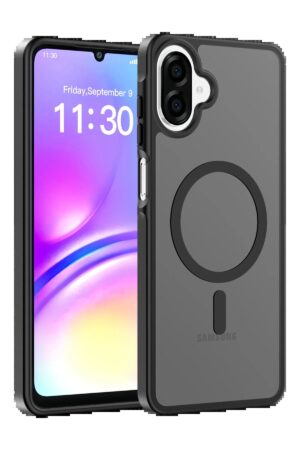 Samsung Galaxy A07 Jota Magsafe Kapak - Siyah-(5796)