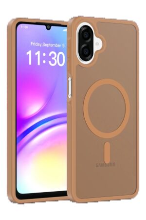 Samsung Galaxy A07 Jota Magsafe Kapak - Çöl Titanyum-(5796)